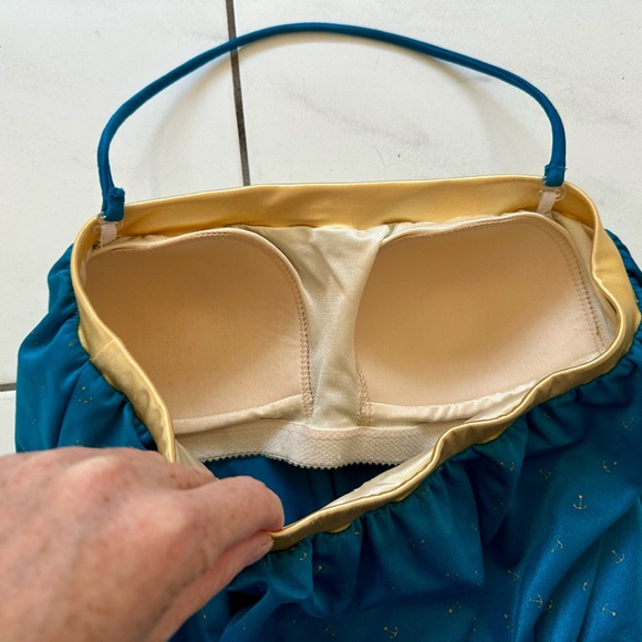 Vintage Anchor Print Short Romper - Picture 8 of 17